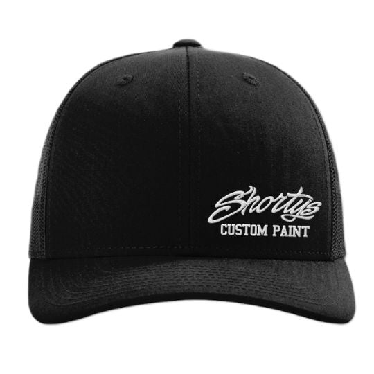 Embroidered Trucker Hat | Black