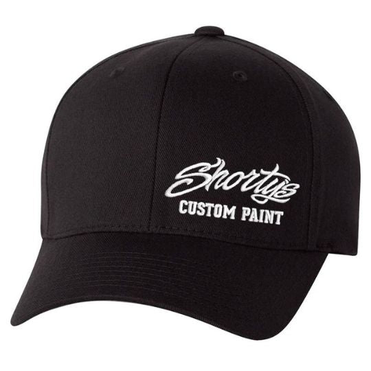 Embroidered Flexfit Hat | Black and White