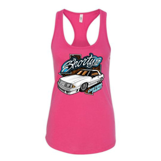 Ladies' Shorty's Mustang Racerback T-Shirt