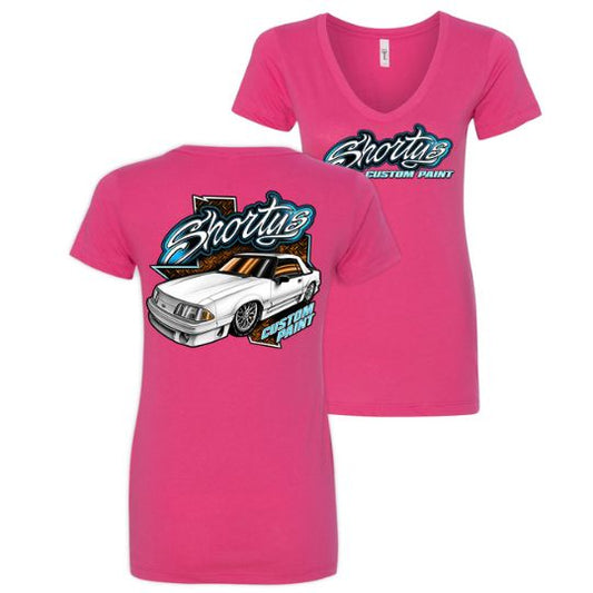 Ladies' Shorty's Mustang V-Neck T-Shirt