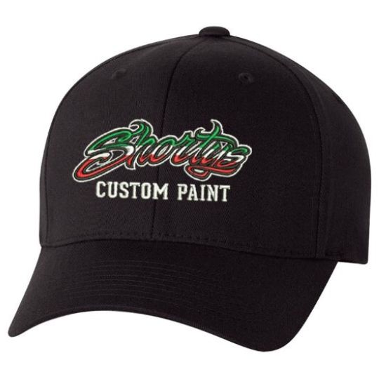 Embroidered Flexfit Hat | Red, White, & Green