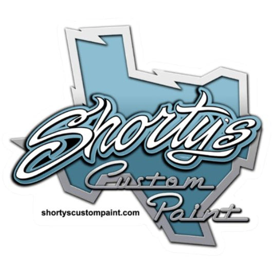 Shorty's Blue Texas Sticker