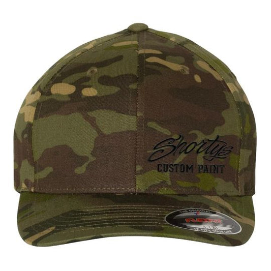 Embroidered Flexfit Hat | Camo